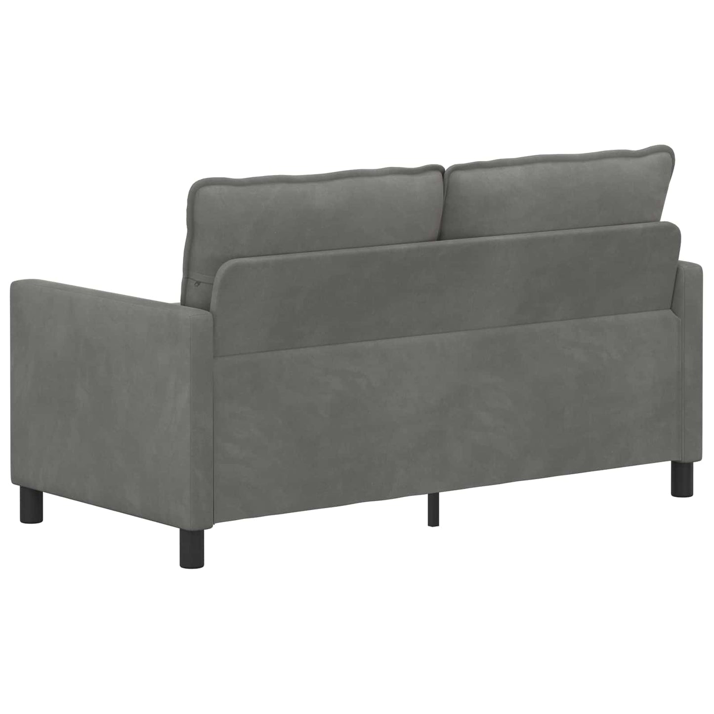 Sofa Dunkelgrau Samt
