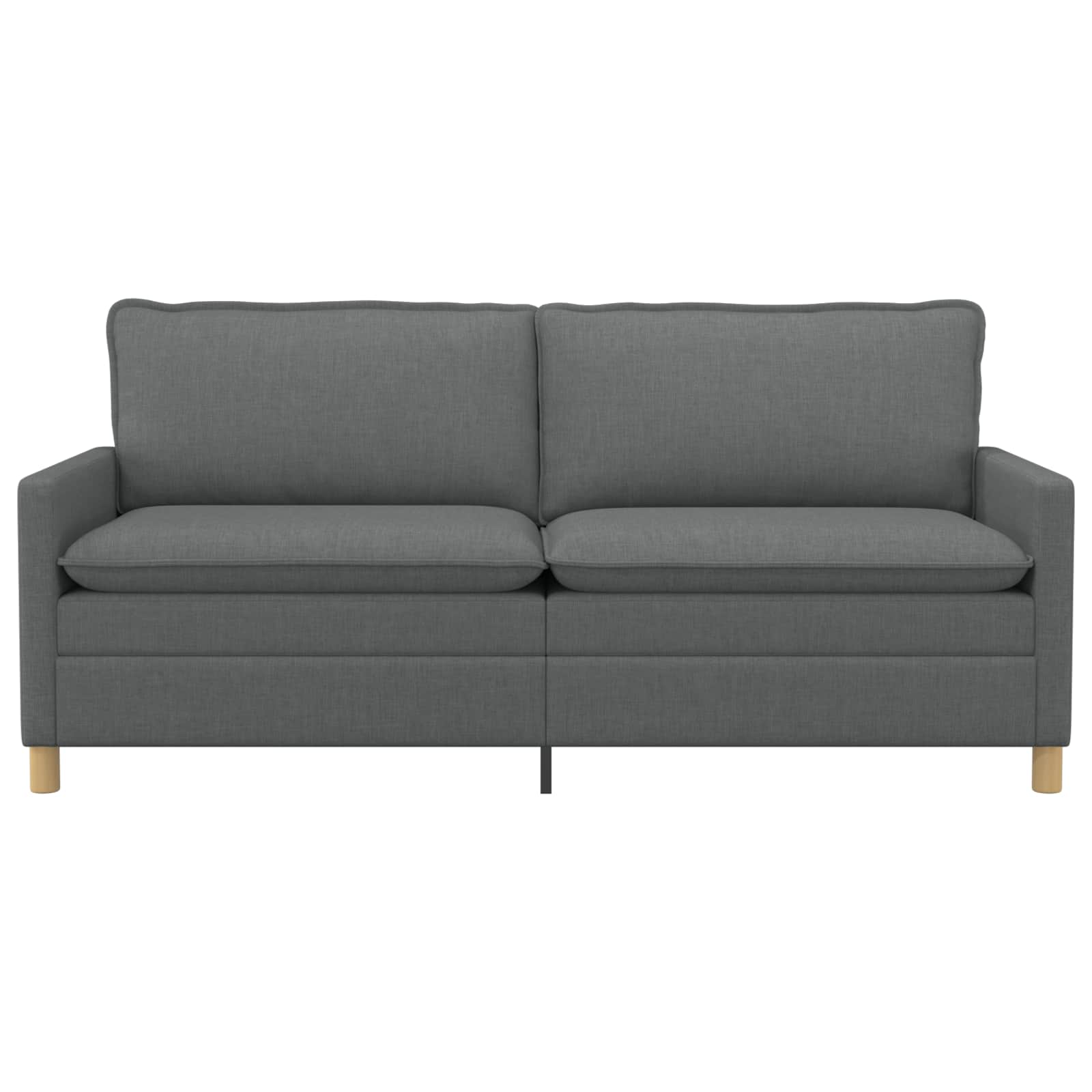 Sofa Dunkelgrau 196 x 81 x 87,5 cm Stoff