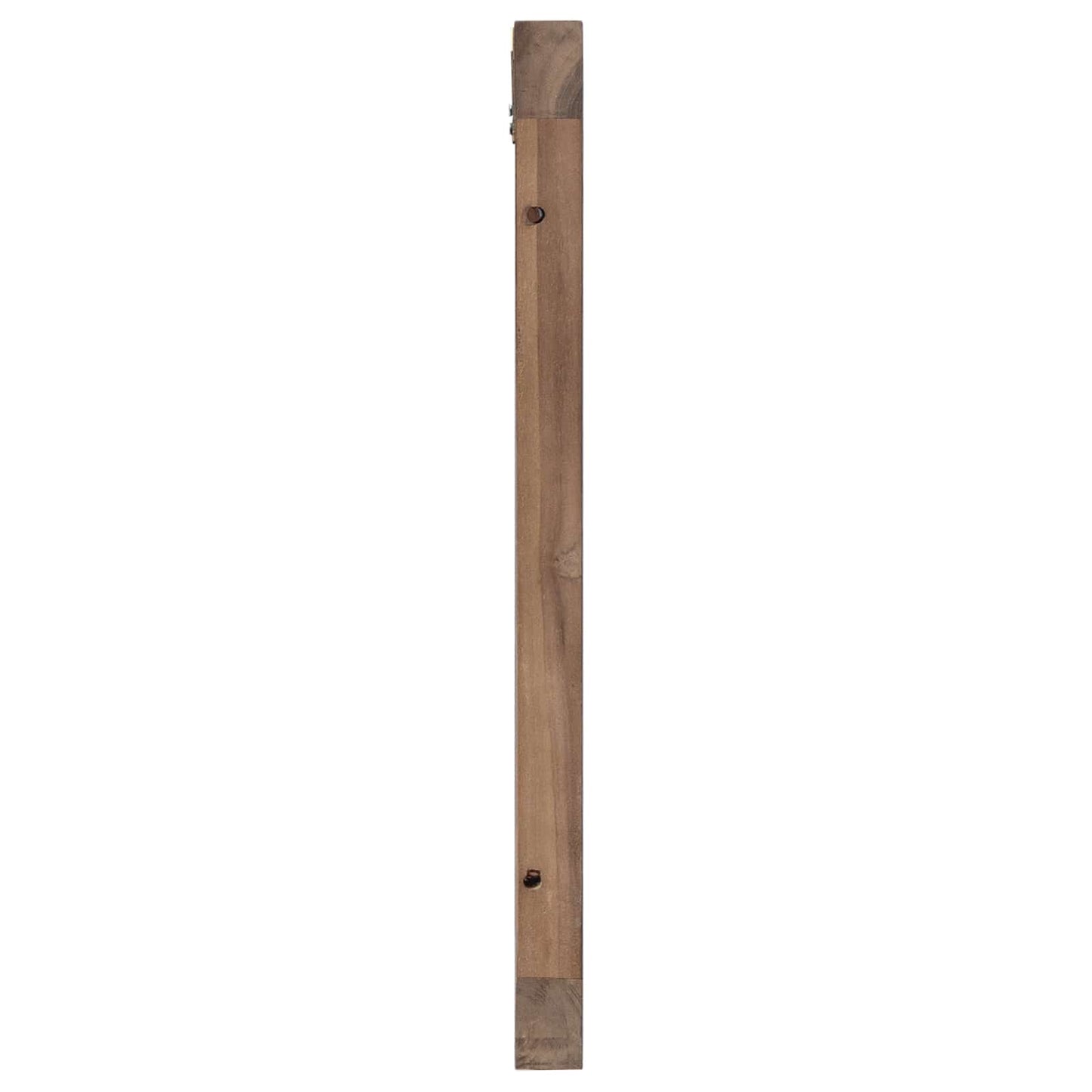 Bettkopfteil Natur Massivholz Teak