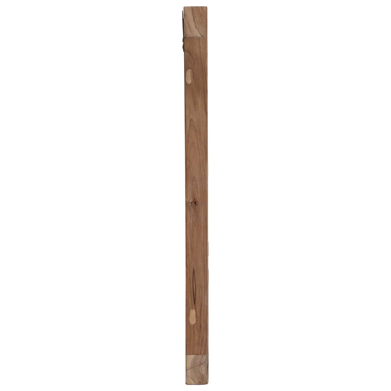 Bettkopfteil Natur Massivholz Teak