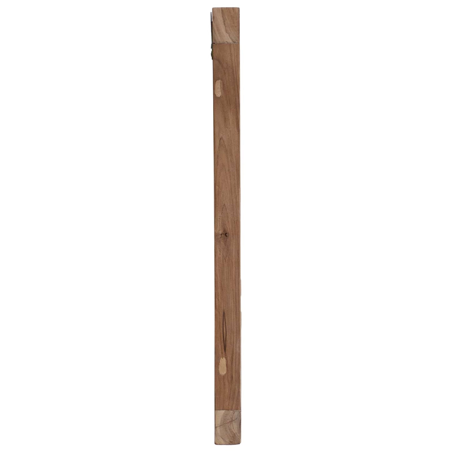 Bettkopfteil Natur Massivholz Teak