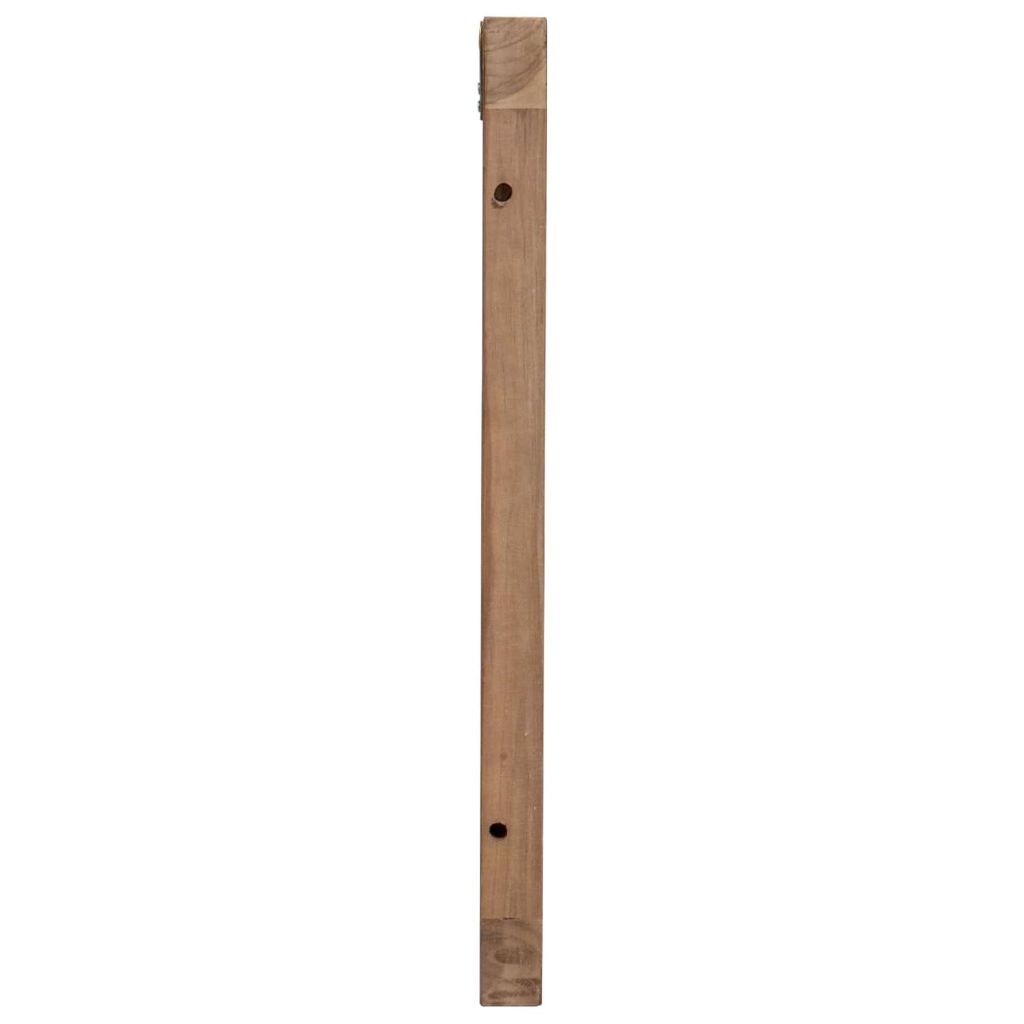Bettkopfteil Natur Massivholz Teak