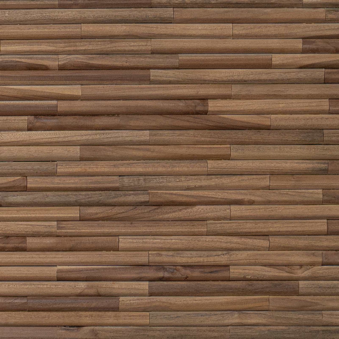 Bettkopfteil Natur Massivholz Teak