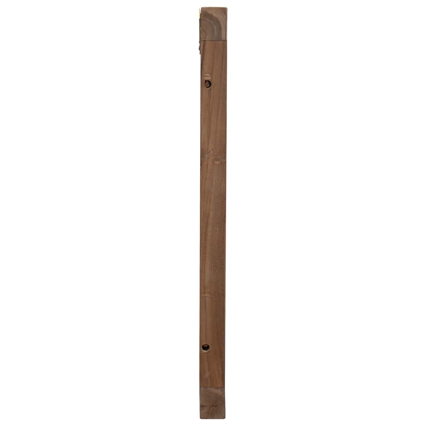 Bettkopfteil Natur Massivholz Teak