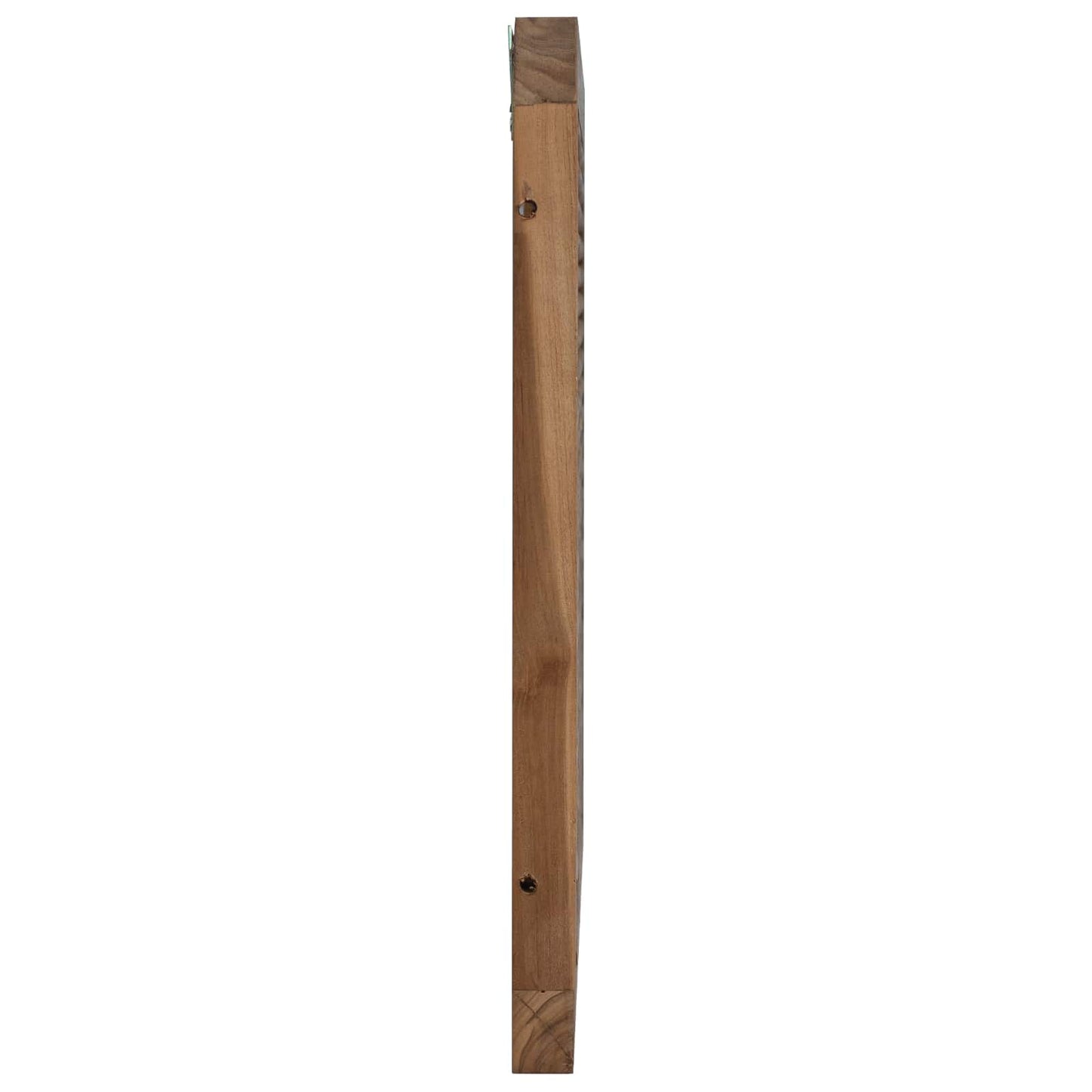 Bettkopfteil Natur Massivholz Teak