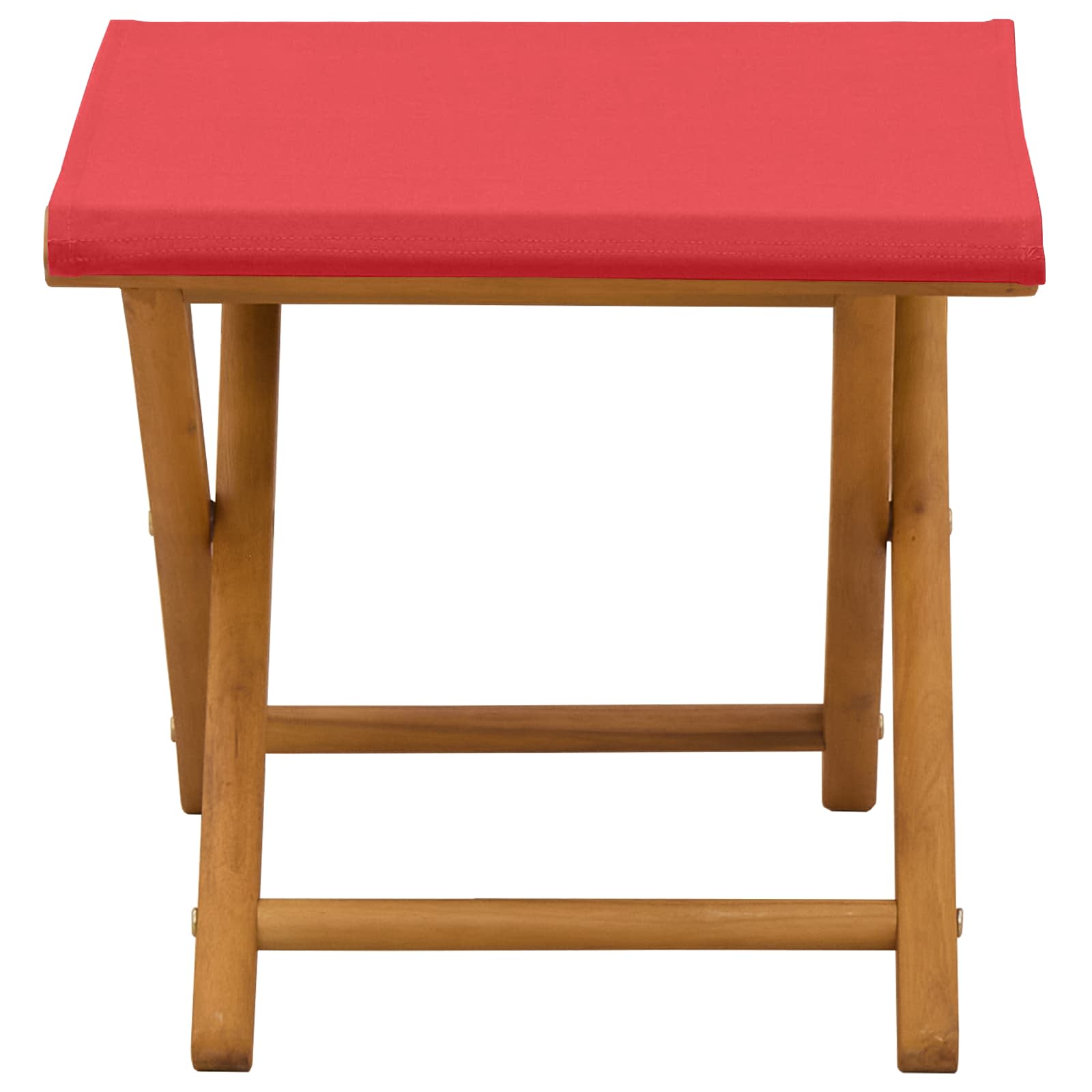 Liegestuhl 2 pcs Massives Eukalyptus Holz Rot