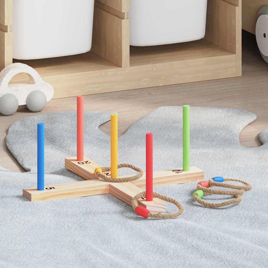 Ringwurfspielset Mehrfarbig 41 x 41 x 16 cm