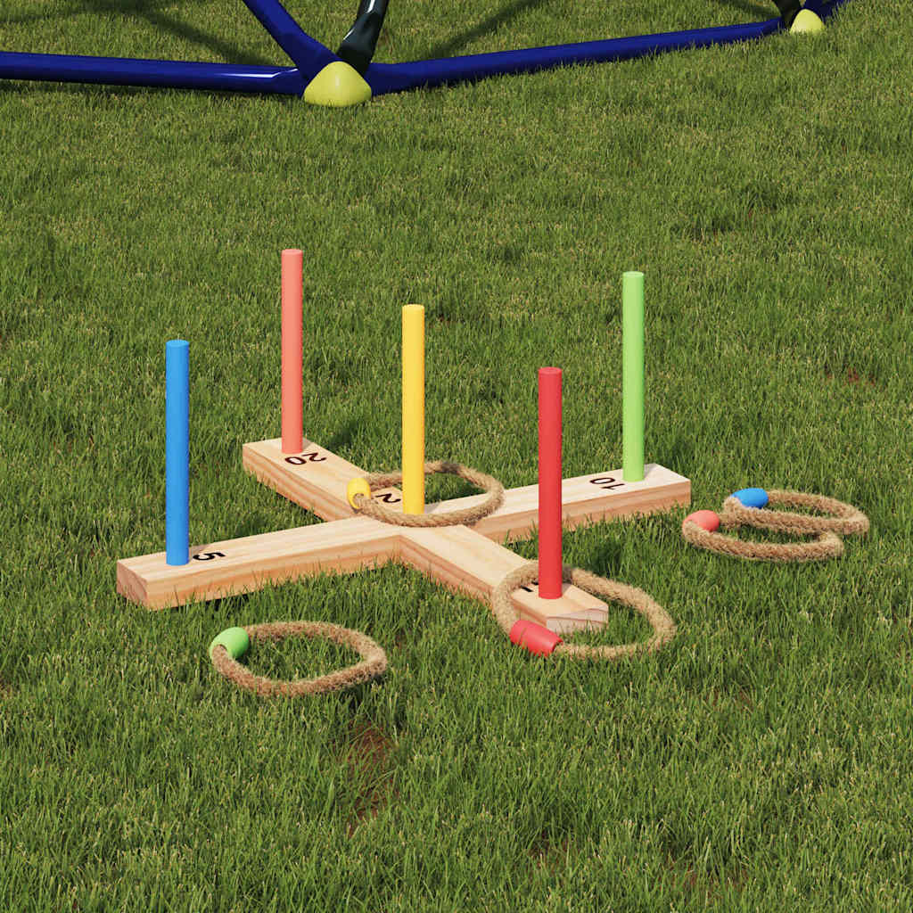 Ringwurfspielset Mehrfarbig 41 x 41 x 16 cm