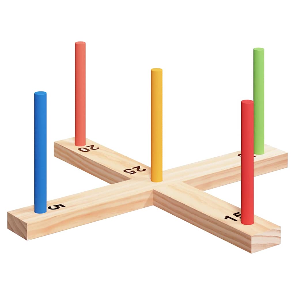 Ringwurfspielset Mehrfarbig 41 x 41 x 16 cm