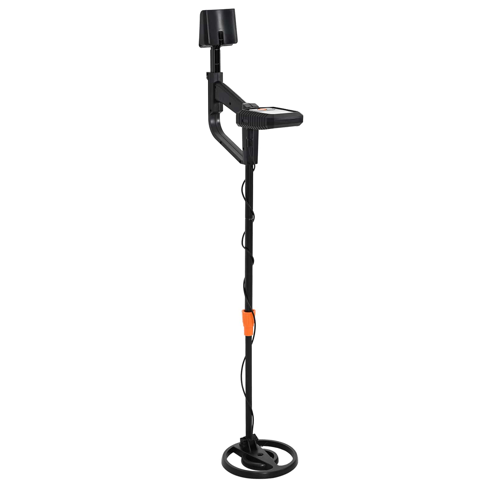 Metal Detector with LCD Display 3 Models 19 cm Coil Schwarz