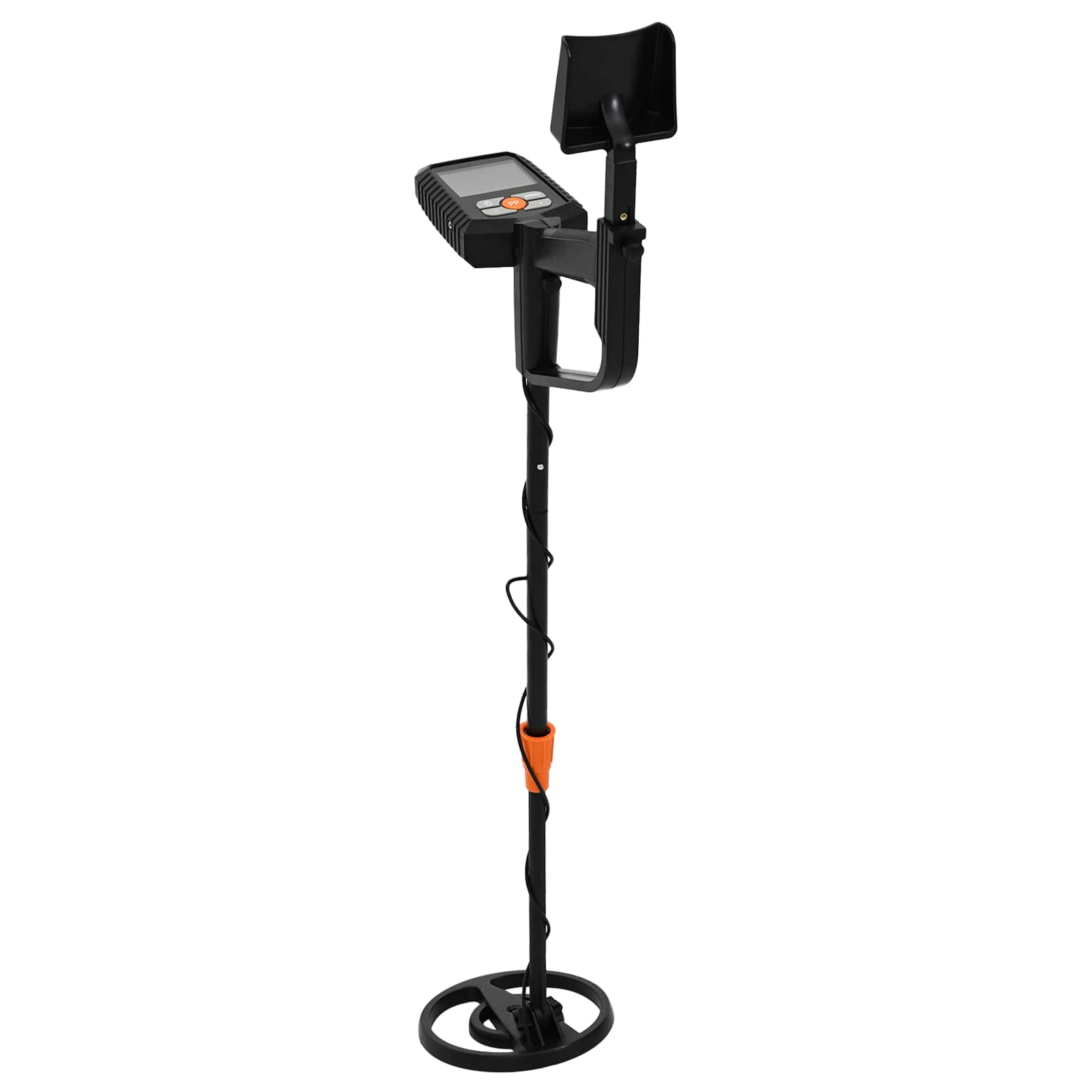 Metal Detector with LCD Display 3 Models 19 cm Coil Schwarz