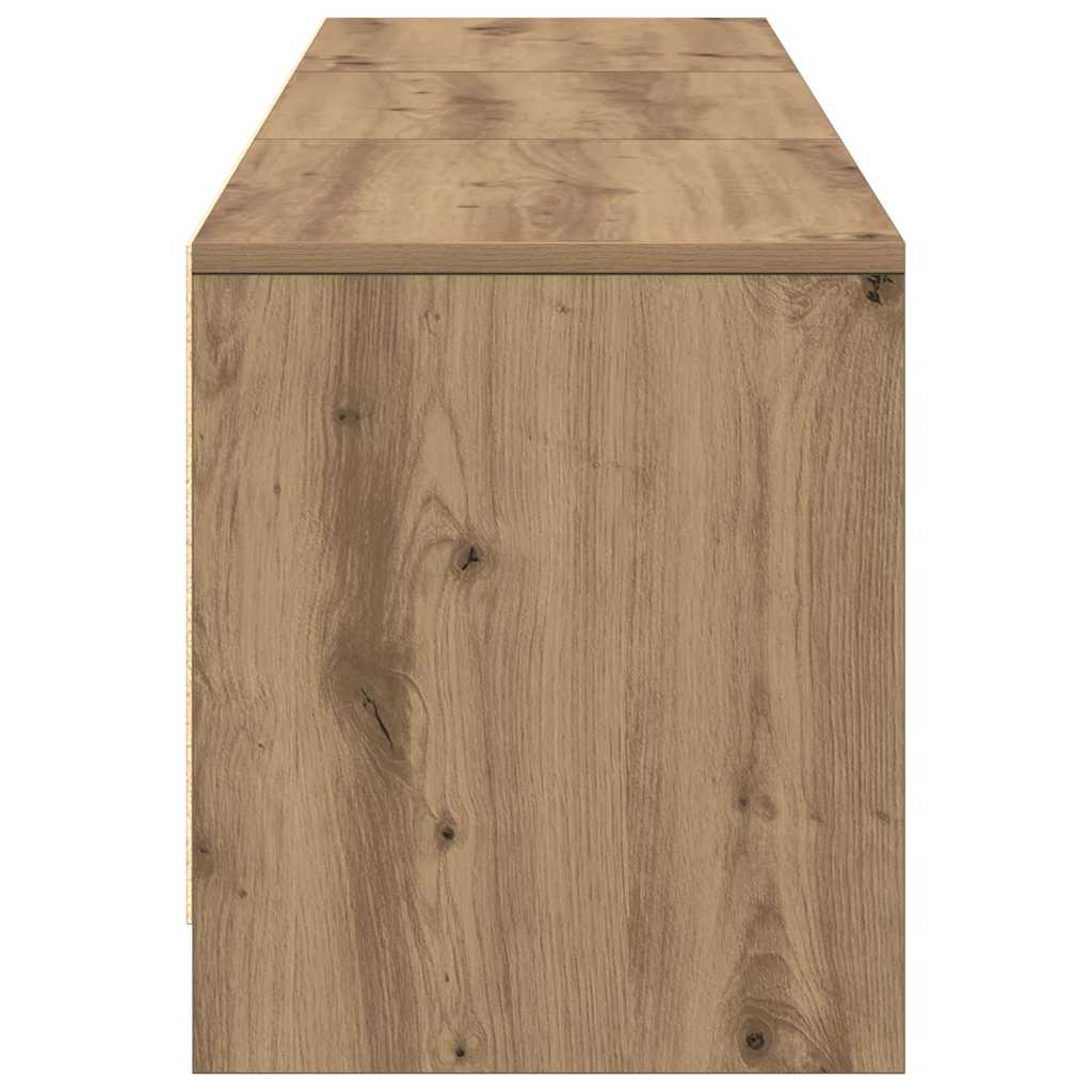 TV Cabinet with LED 165 x 34 x 40 cm Kunsthandwerk Eiche