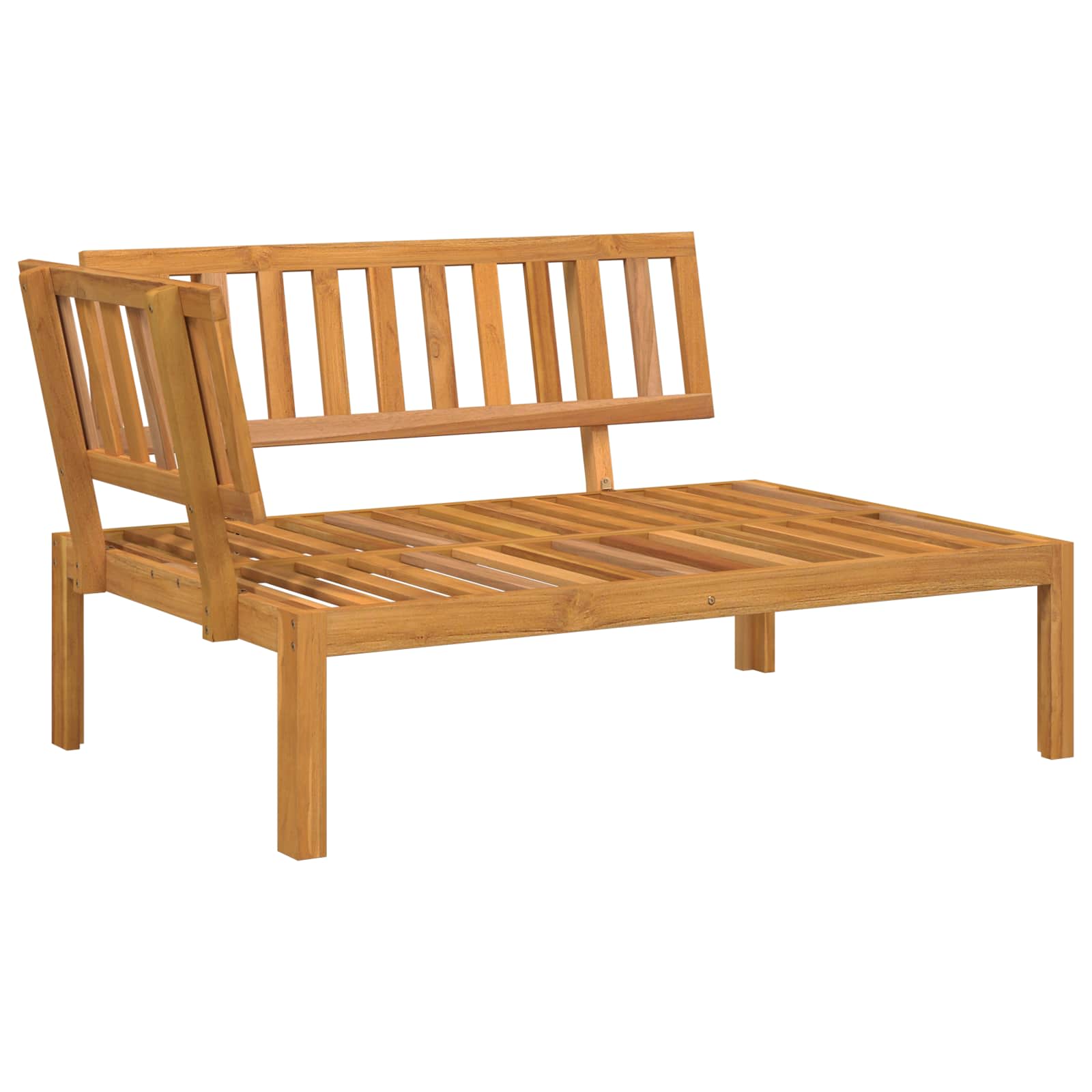 Sofa Set Uni Anthrazit 133 x 92 x 69 cm Massivholz Akazie