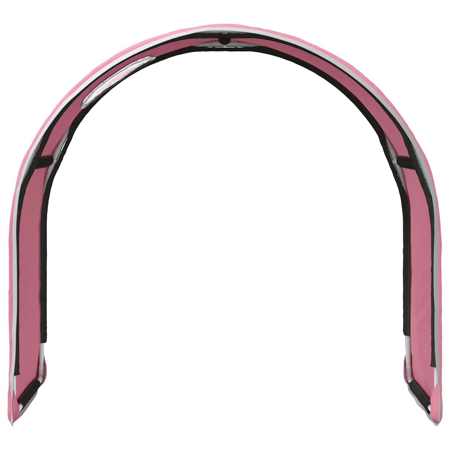 Bett-Tunnel für Kinder-Hochbetten 2 stk. Rosa Polyester