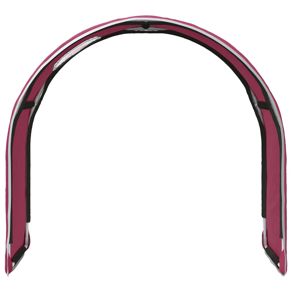 Bett-Tunnel für Kinder-Hochbetten 2 stk. Rot Polyester