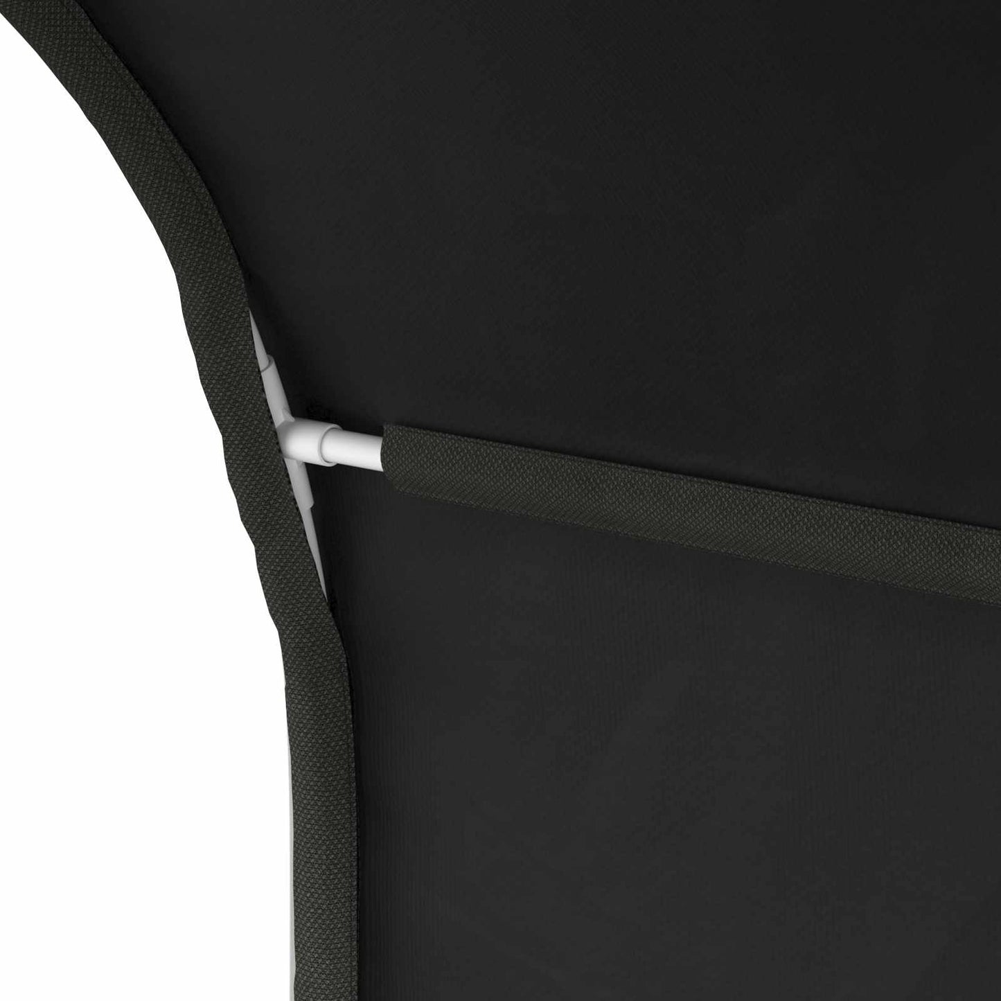 Bett-Tunnel für Kinder-Hochbetten 2 stk. Schwarz Polyester
