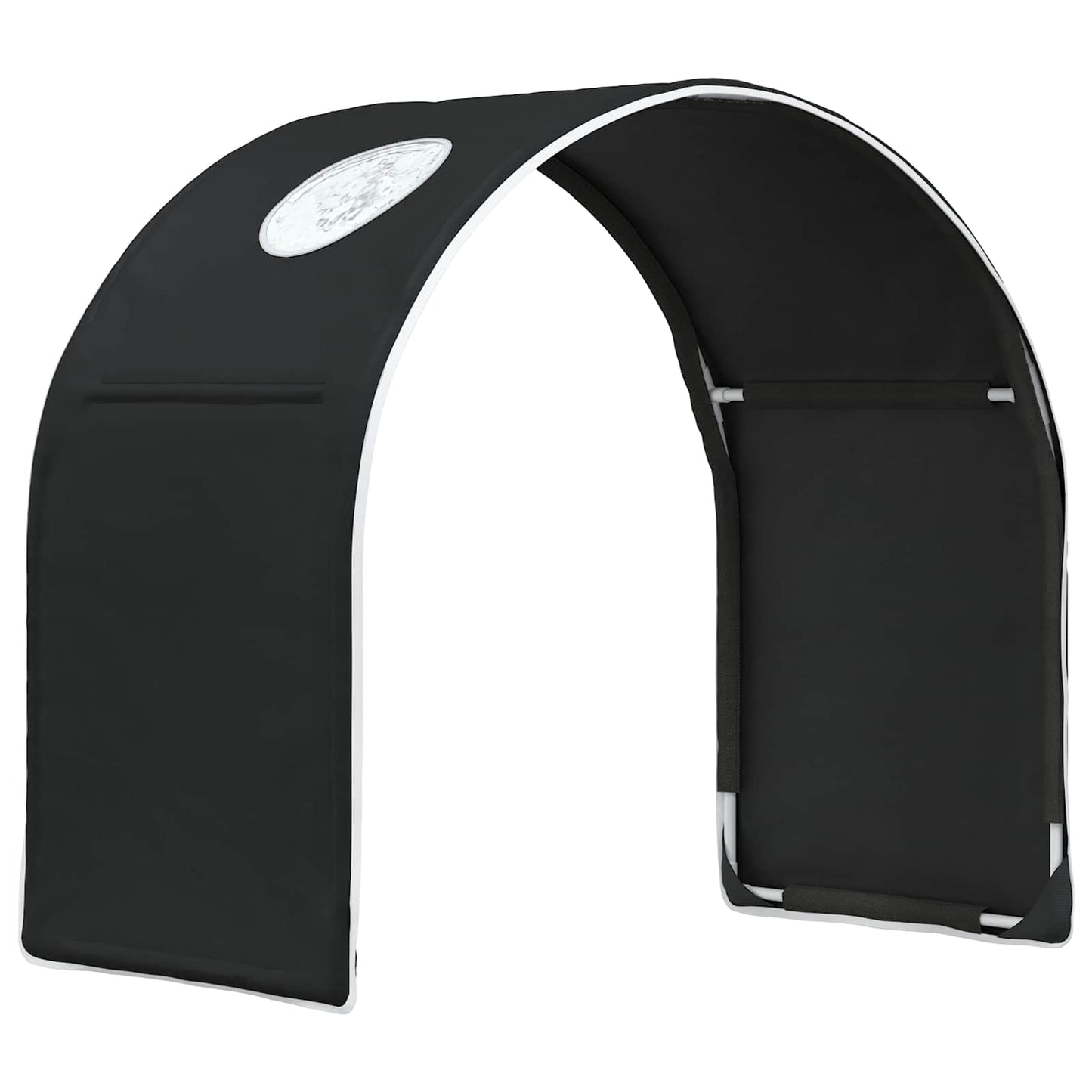 Bett-Tunnel für Kinder-Hochbetten 2 stk. Schwarz Polyester