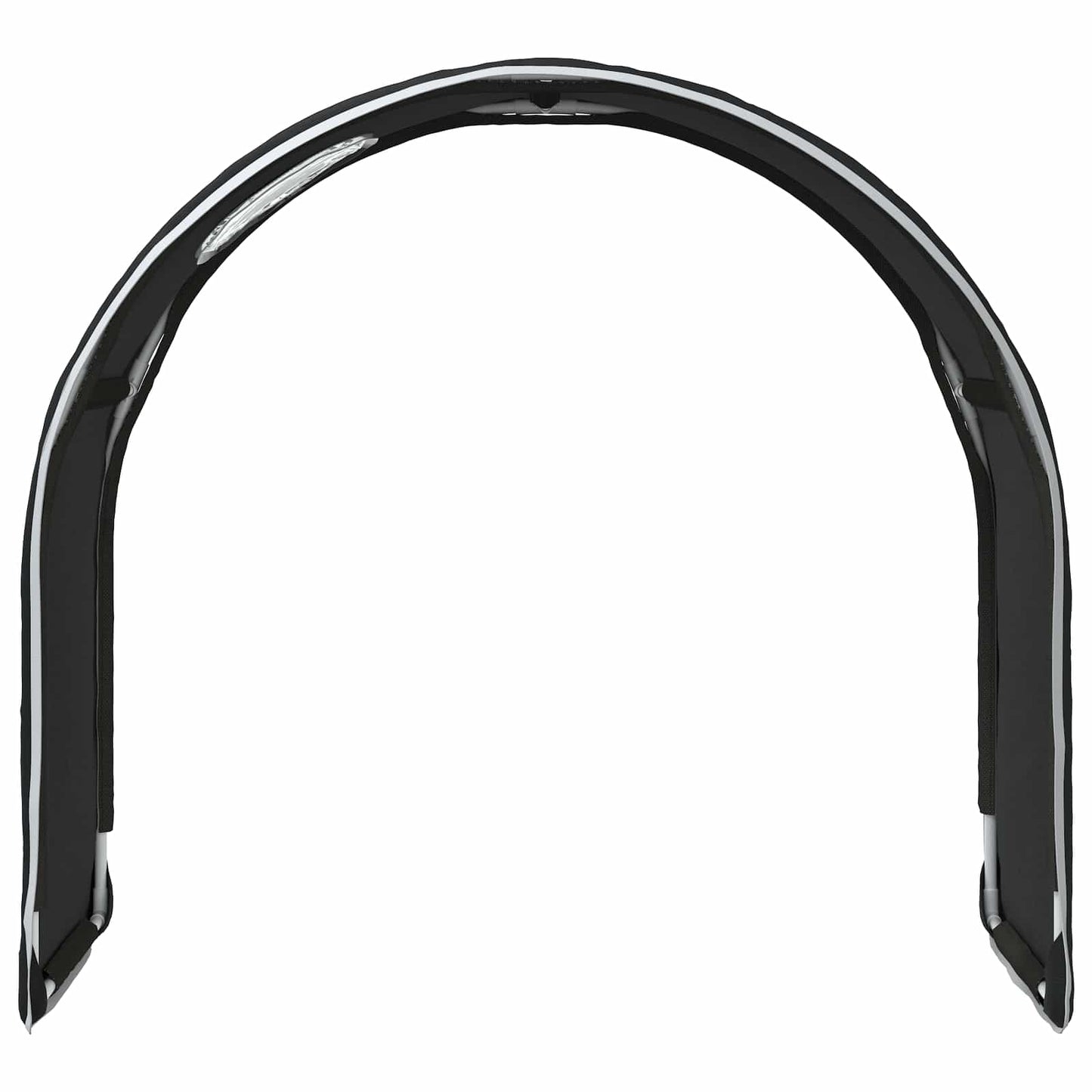 Bett-Tunnel für Kinder-Hochbetten 2 stk. Schwarz Polyester
