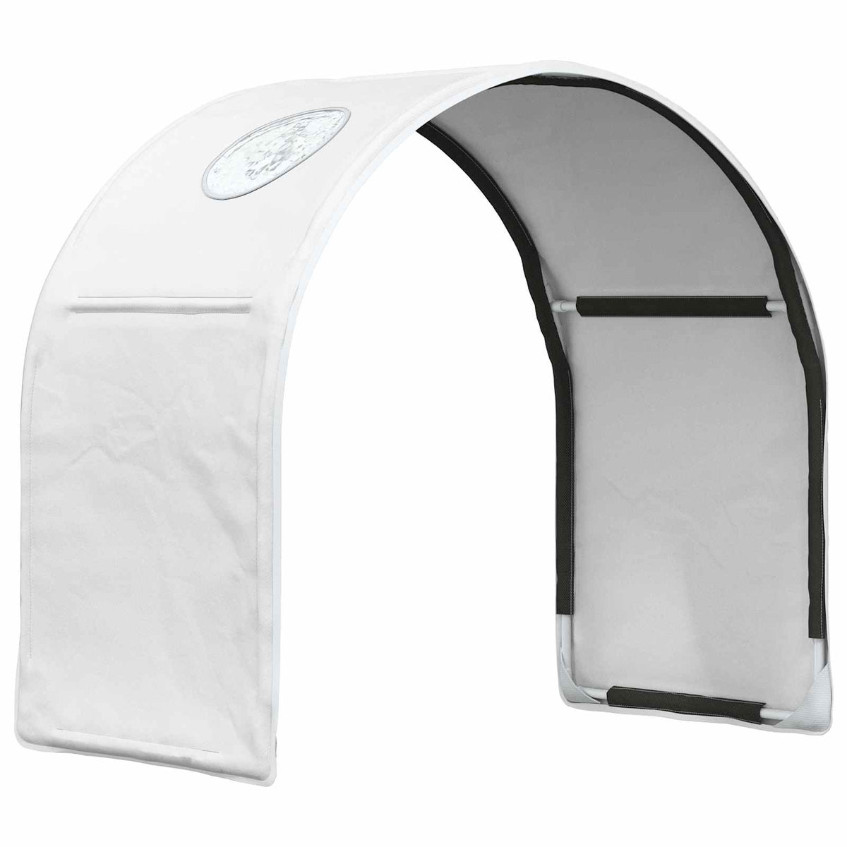 Bett-Tunnel für Kinder-Hochbetten 2 stk. Weiß Polyester
