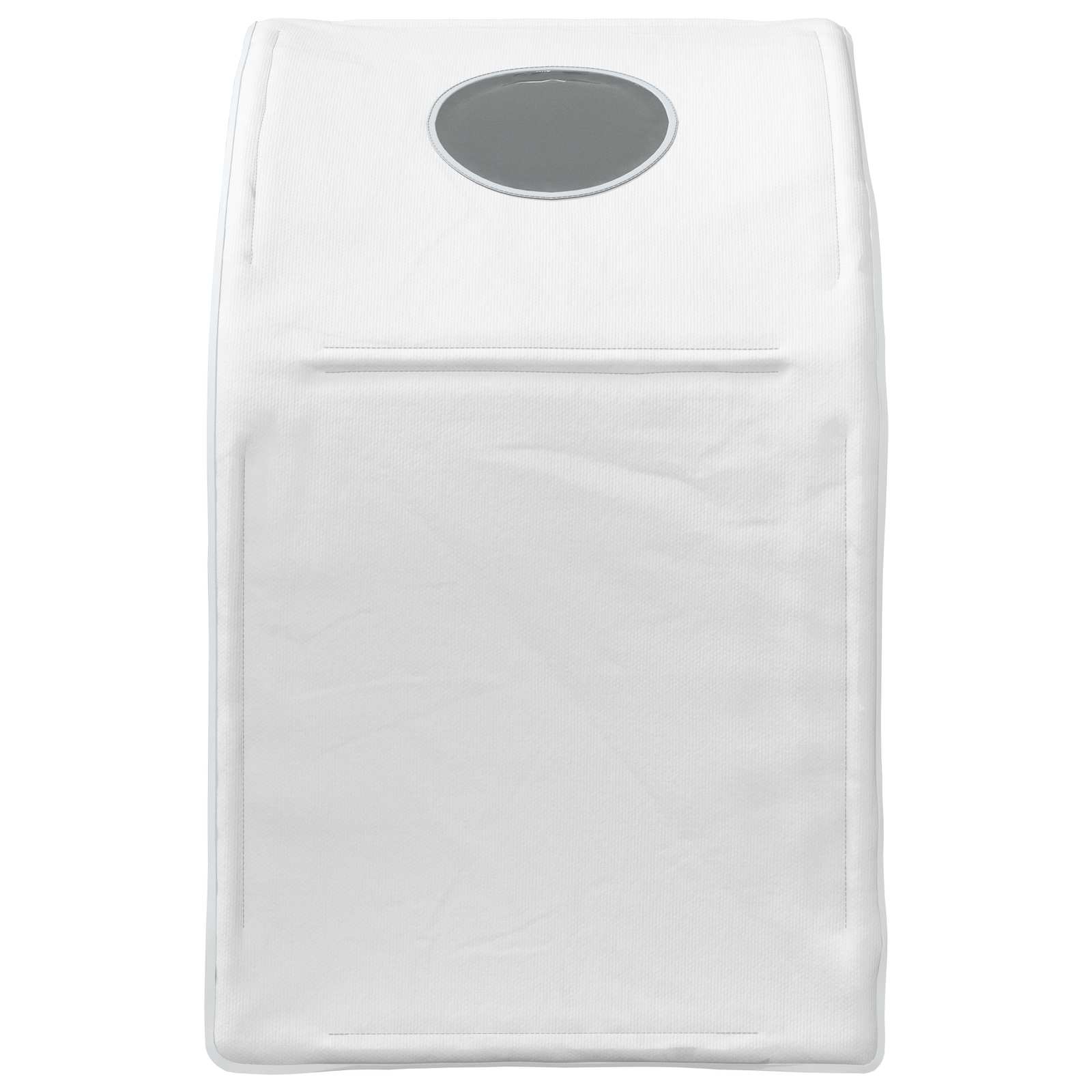 Bett-Tunnel für Kinder-Hochbetten 2 stk. Weiß Polyester