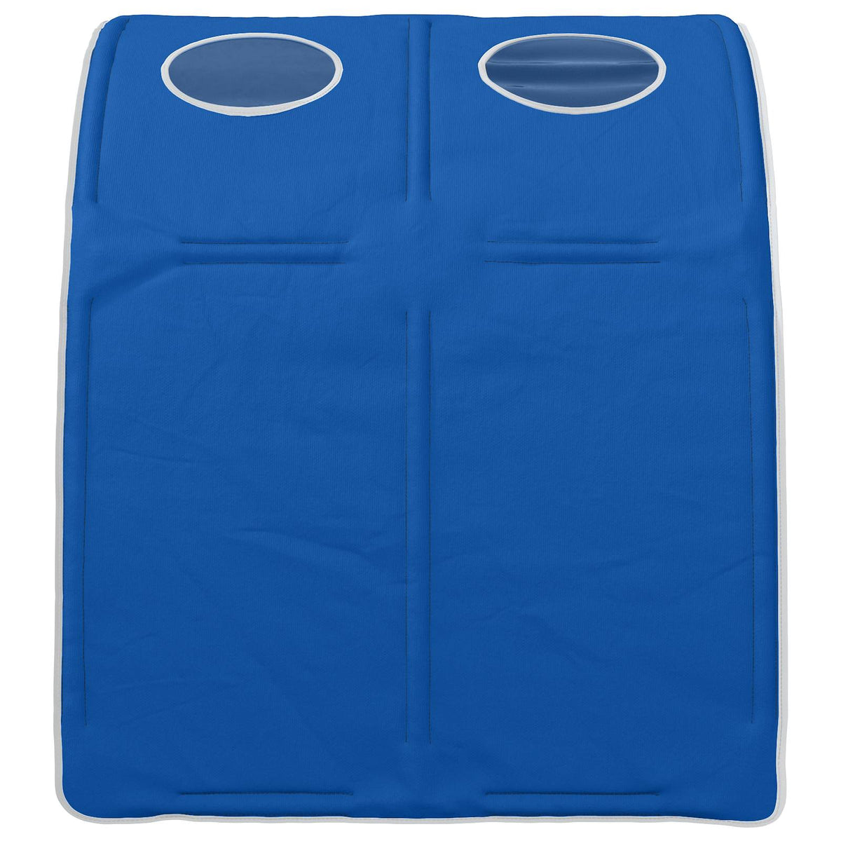Bettunnel 2 stk. Blau Polyester