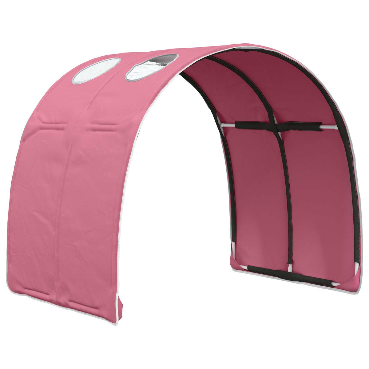 Bettunnel 2 stk. Rosa Polyester