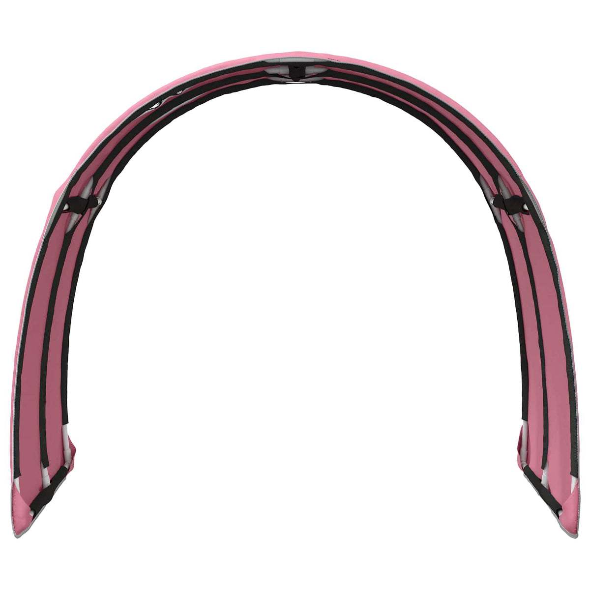 Bettunnel 2 stk. Rosa Polyester