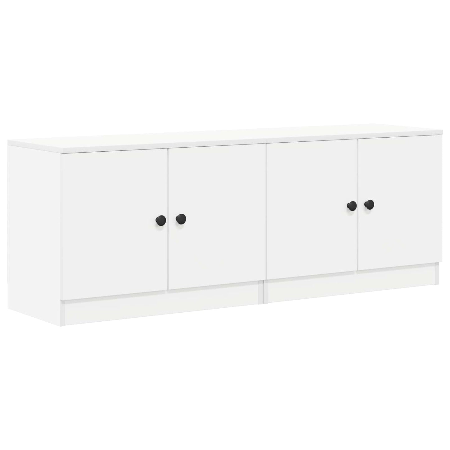 Stauraum-Schranks für Hochbett 2 stk. Weiß 66 x 35 x 48 cm