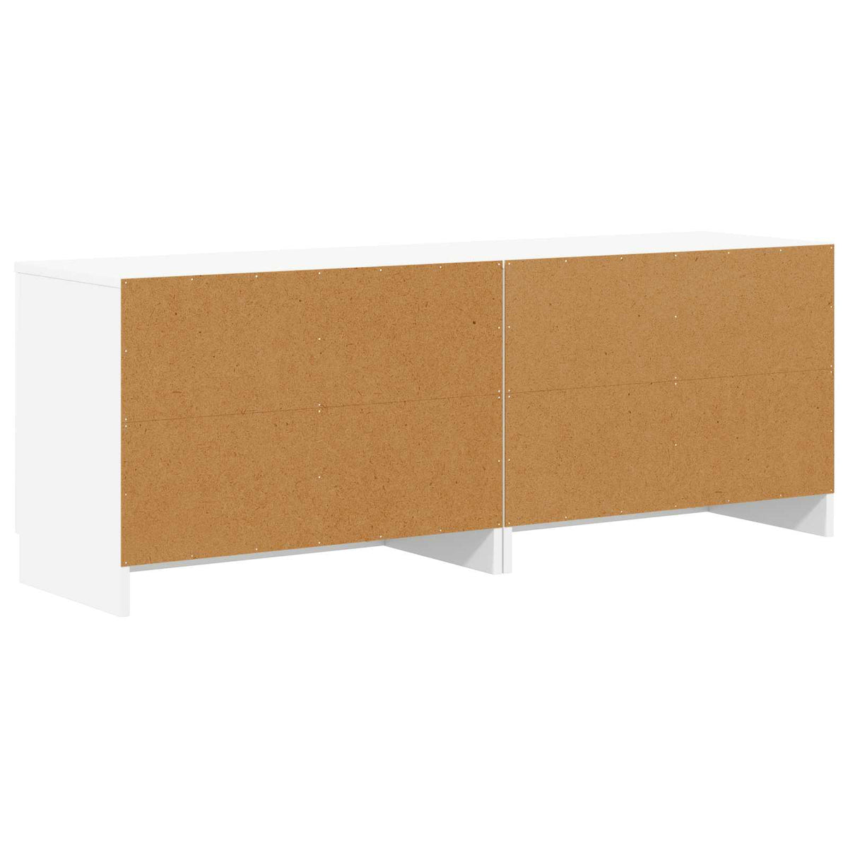 Stauraum-Schranks für Hochbett 2 stk. Weiß 66 x 35 x 48 cm