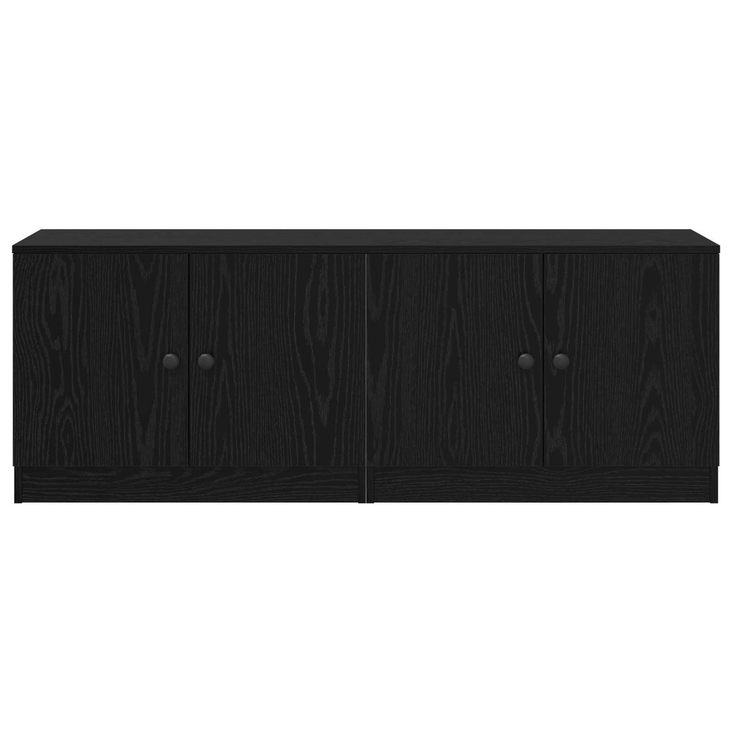 Stauraum-Schranks für Hochbett 2 stk. Schwarze Eiche