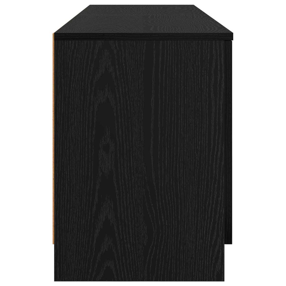 Stauraum-Schranks für Hochbett 2 stk. Schwarze Eiche