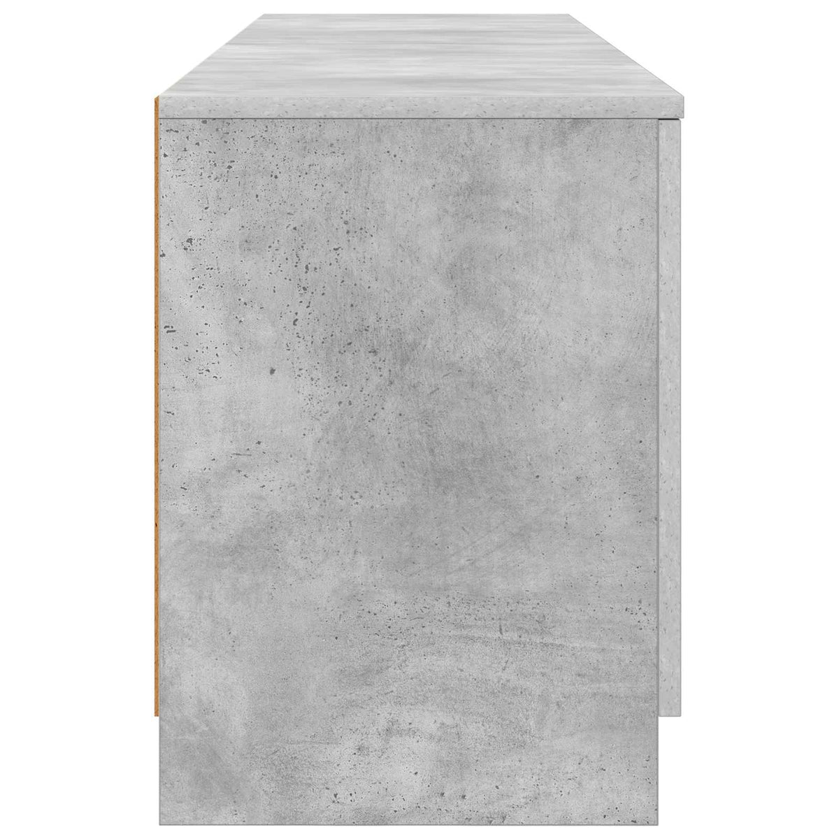 Stauraum-Schranks für Hochbett 2 stk. Betongrau 66 x 35 x 48 cm