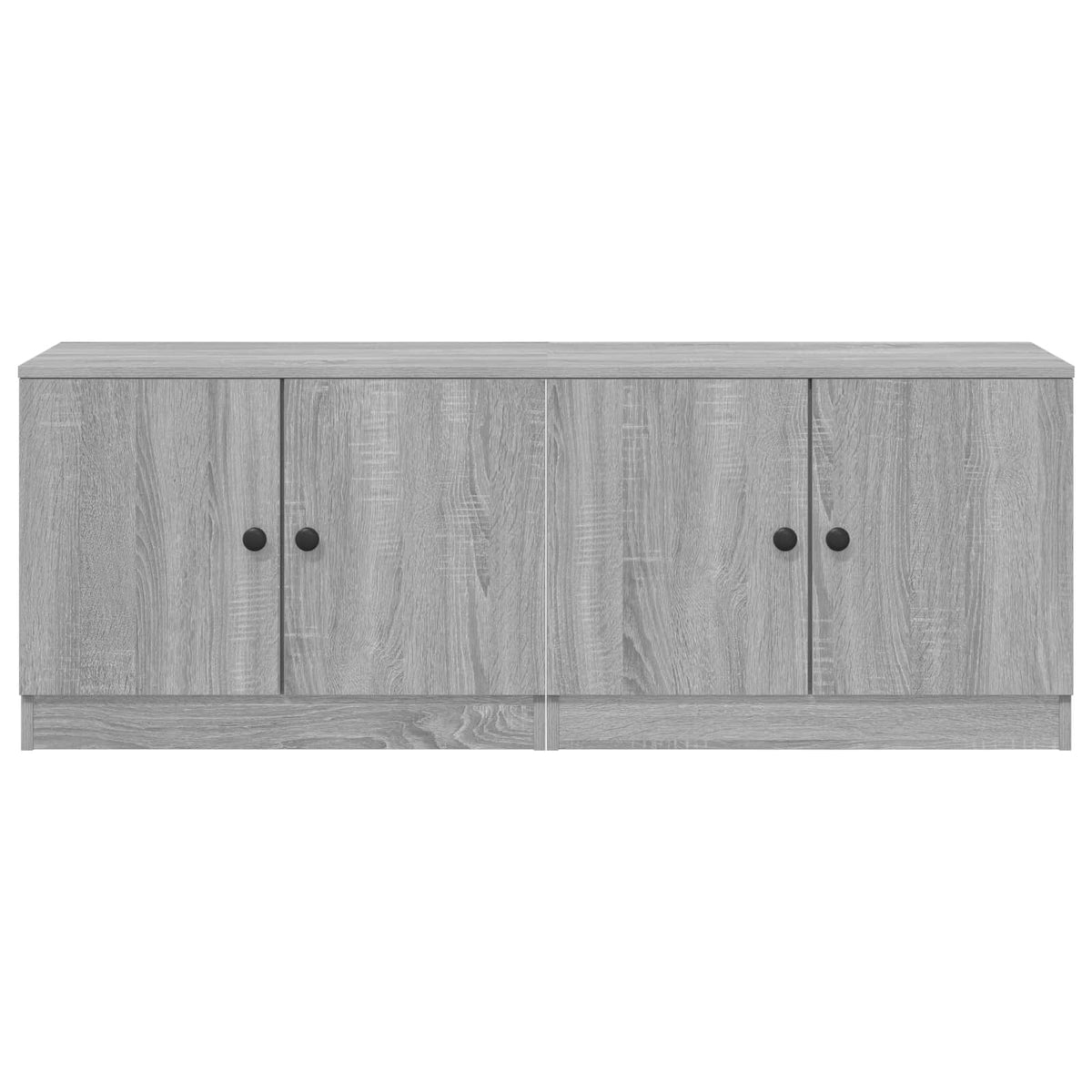 Stauraum-Schranks für Hochbett 2 stk. Grau Sonoma