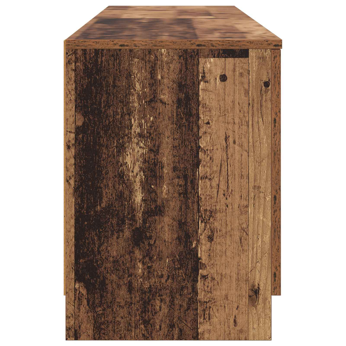 Stauraum-Schranks für Hochbett 2 stk. Altholz 66 x 35 x 48 cm
