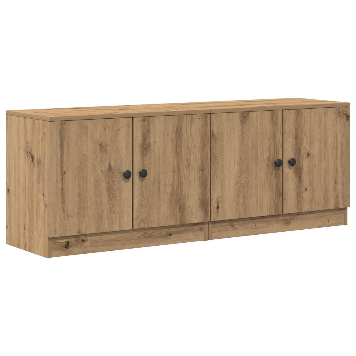 Stauraum-Schranks für Hochbett 2 stk. Artisan-Eiche
