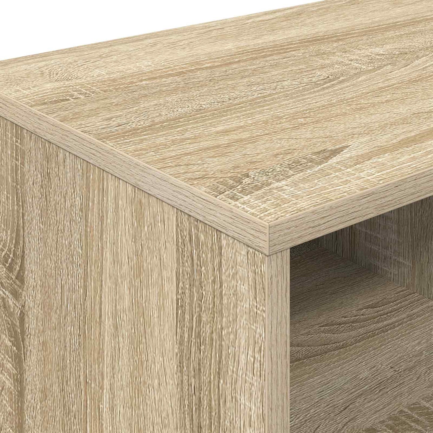 Bettschrank 2 Stk. Sonoma-Eiche 66 x 33 x 48 cm Holzwerkstoff