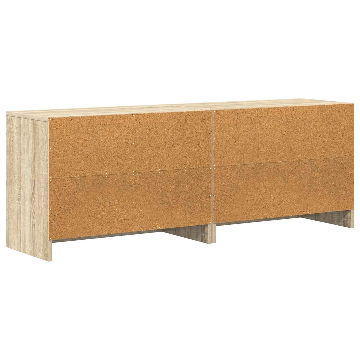 Bettschrank 2 Stk. Sonoma-Eiche 66 x 33 x 48 cm Holzwerkstoff