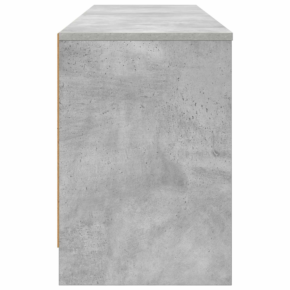 Bettschrank 2 Stk. Betongrau 66 x 33 x 48 cm Holzwerkstoff