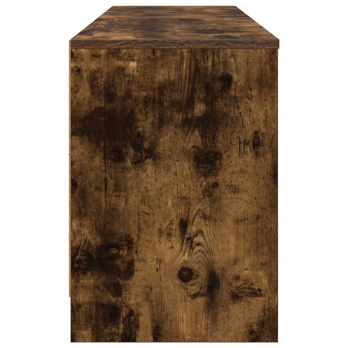Bettschrank 2 Stk. Räuchereiche 66 x 33 x 48 cm Holzwerkstoff
