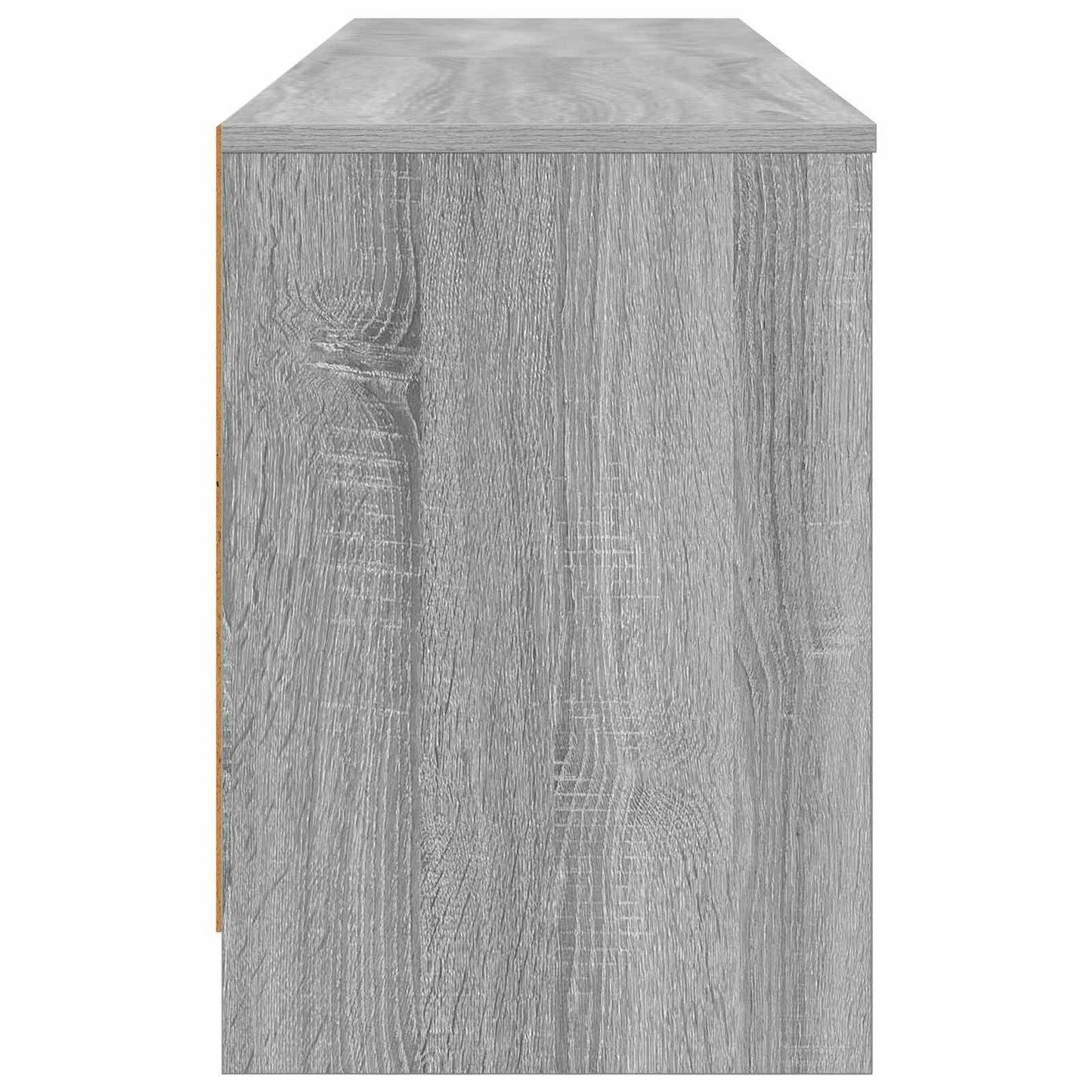 Bettschrank 2 Stk. Sonoma-Grau 66 x 33 x 48 cm Holzwerkstoff