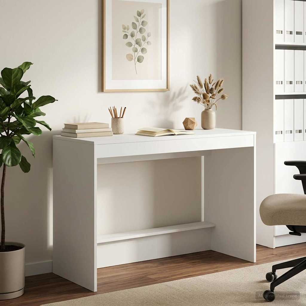 Bett-Schreibtisch Weiß Holzwerkstoff 100 x 45 x 75 cm