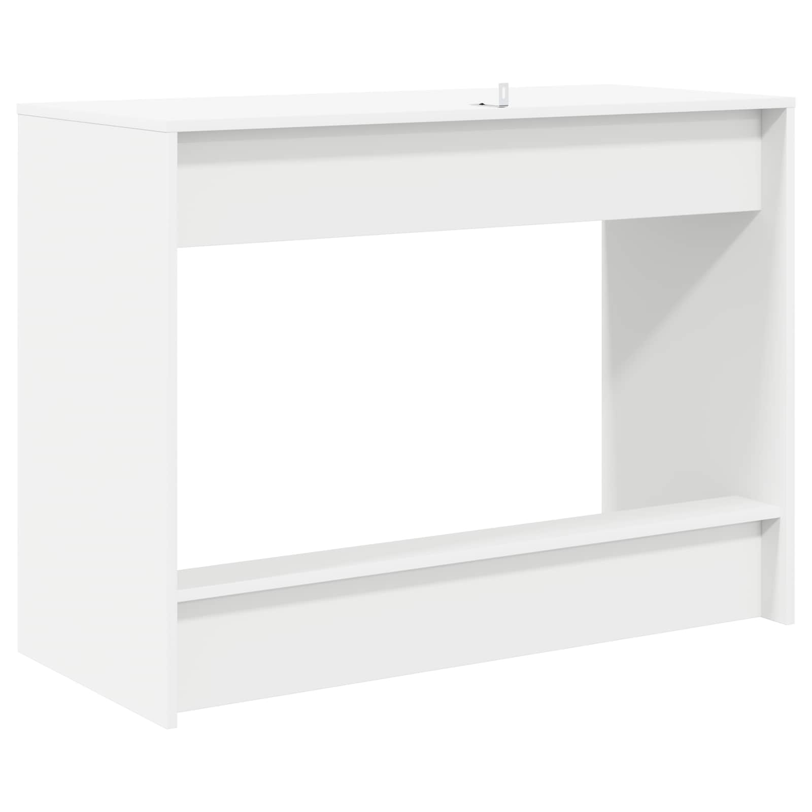 Bett-Schreibtisch Weiß Holzwerkstoff 100 x 45 x 75 cm