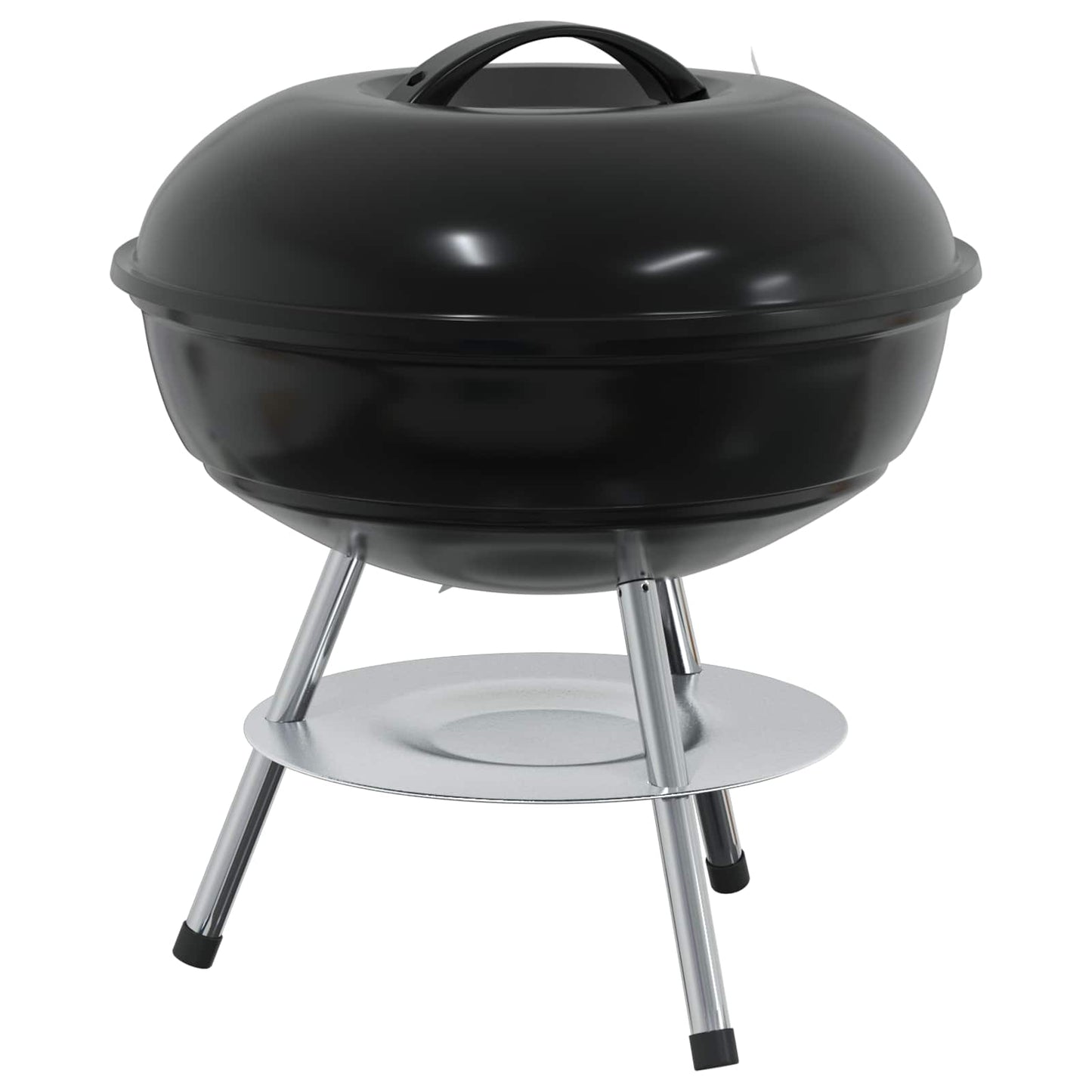 Holzkohlegrill 36,5 x 36,5 x 40 cm Schwarz