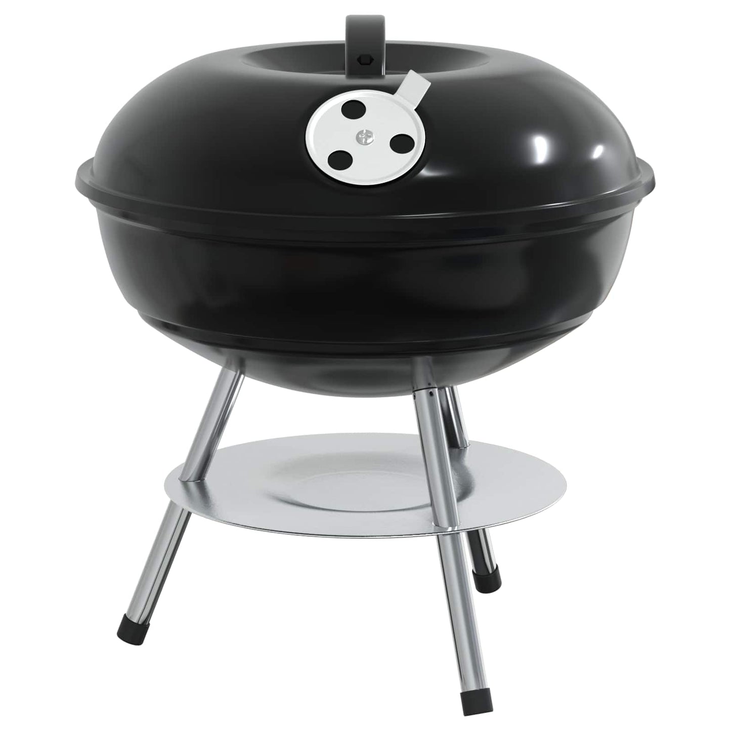 Holzkohlegrill 36,5 x 36,5 x 40 cm Schwarz
