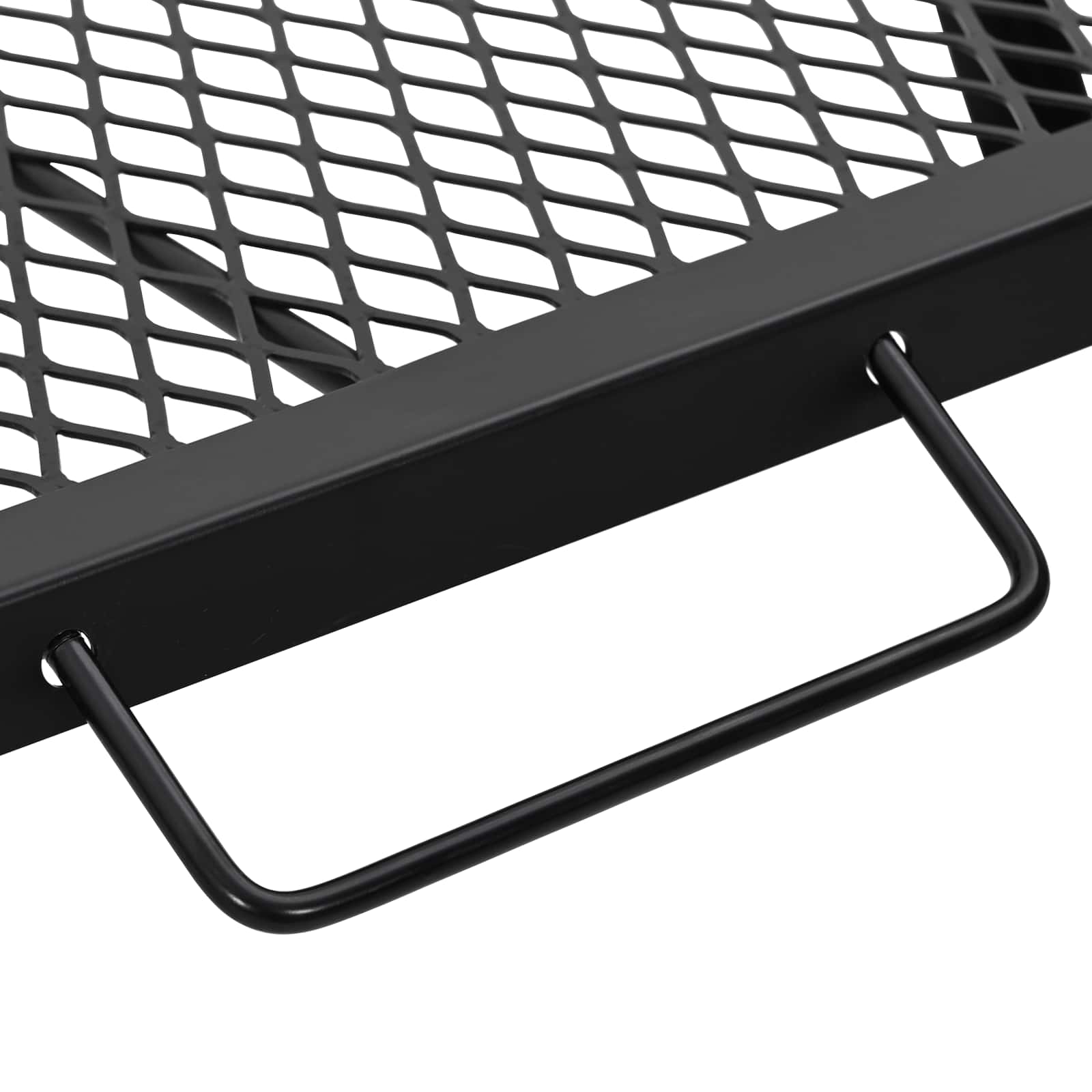 Faltbarer Campinggrill 58 x 31 x 2 cm Legierter Stahl Schwarz