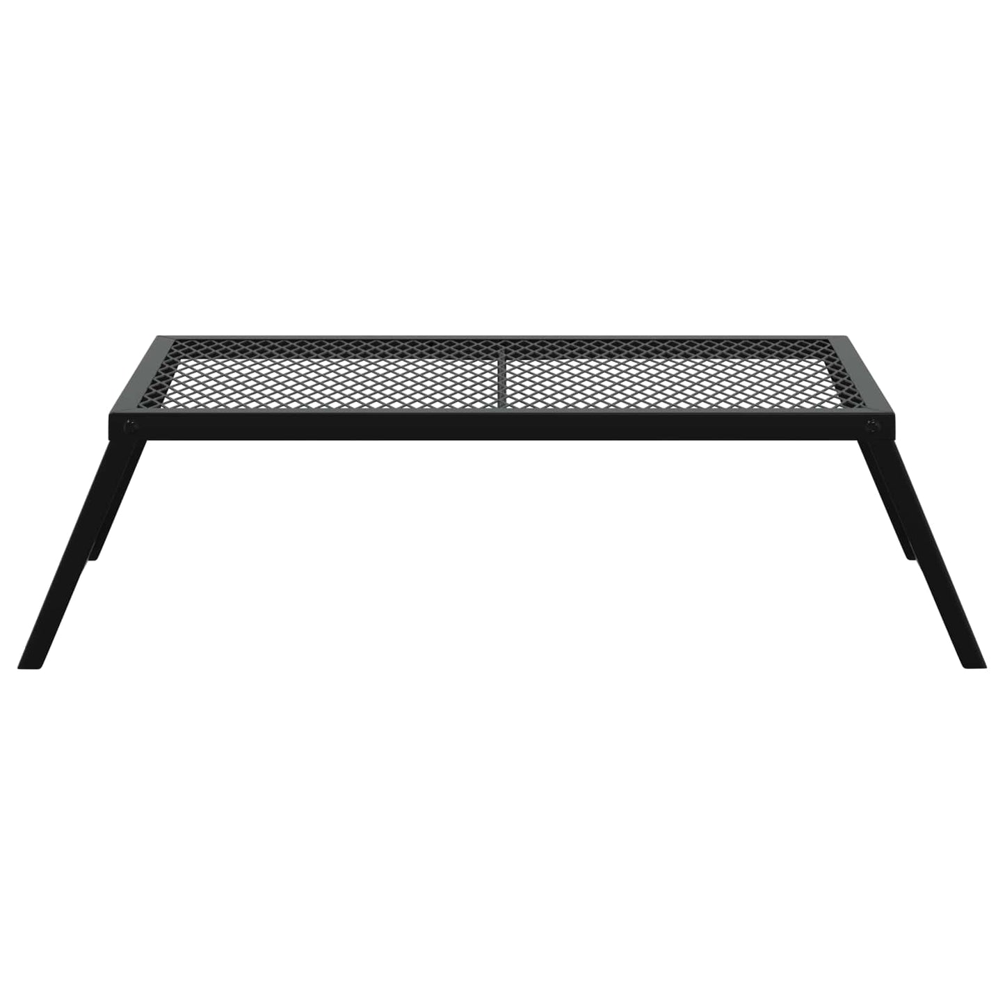 Faltbarer Campinggrill 58 x 31 x 2 cm Legierter Stahl Schwarz
