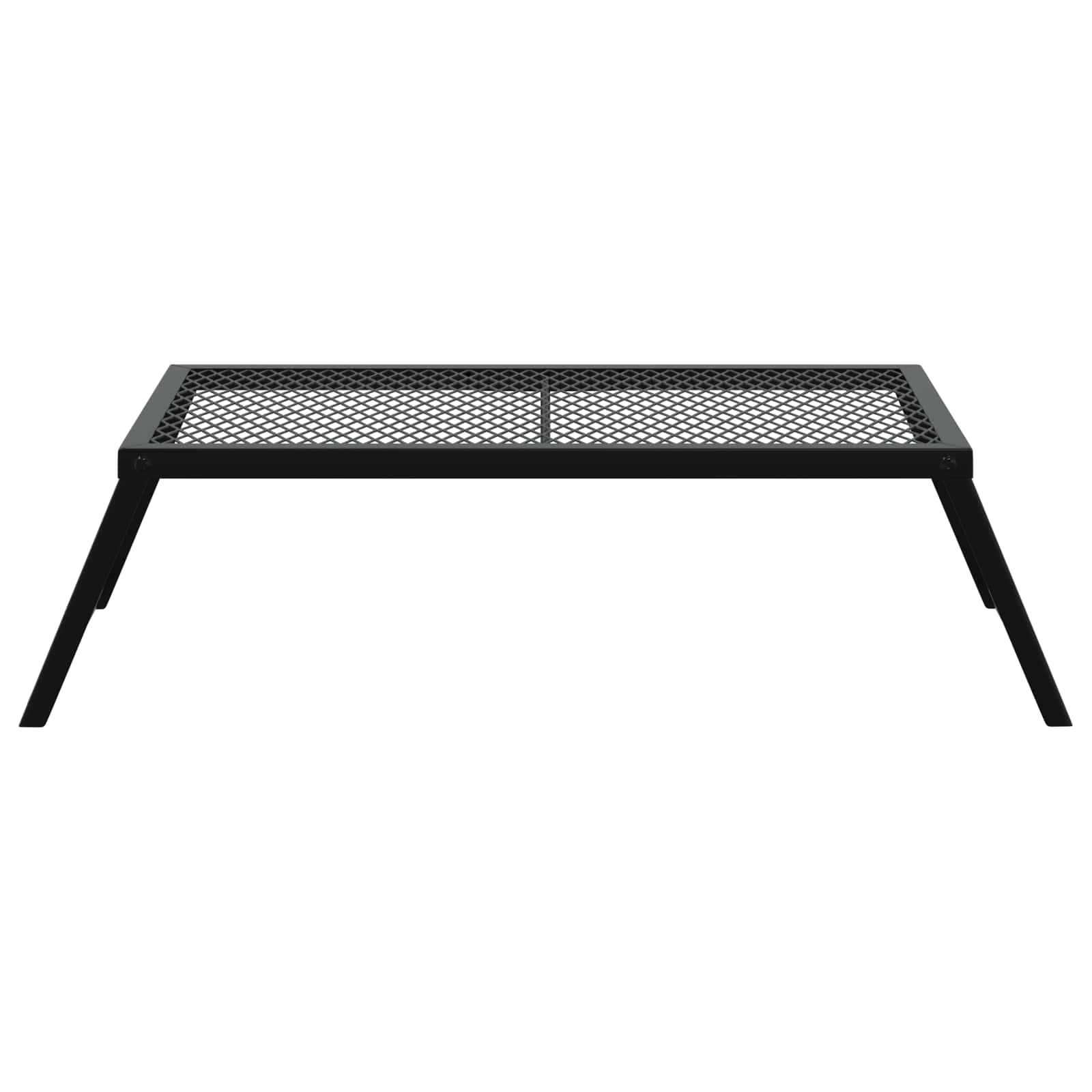 Faltbarer Campinggrill 58 x 31 x 2 cm Legierter Stahl Schwarz