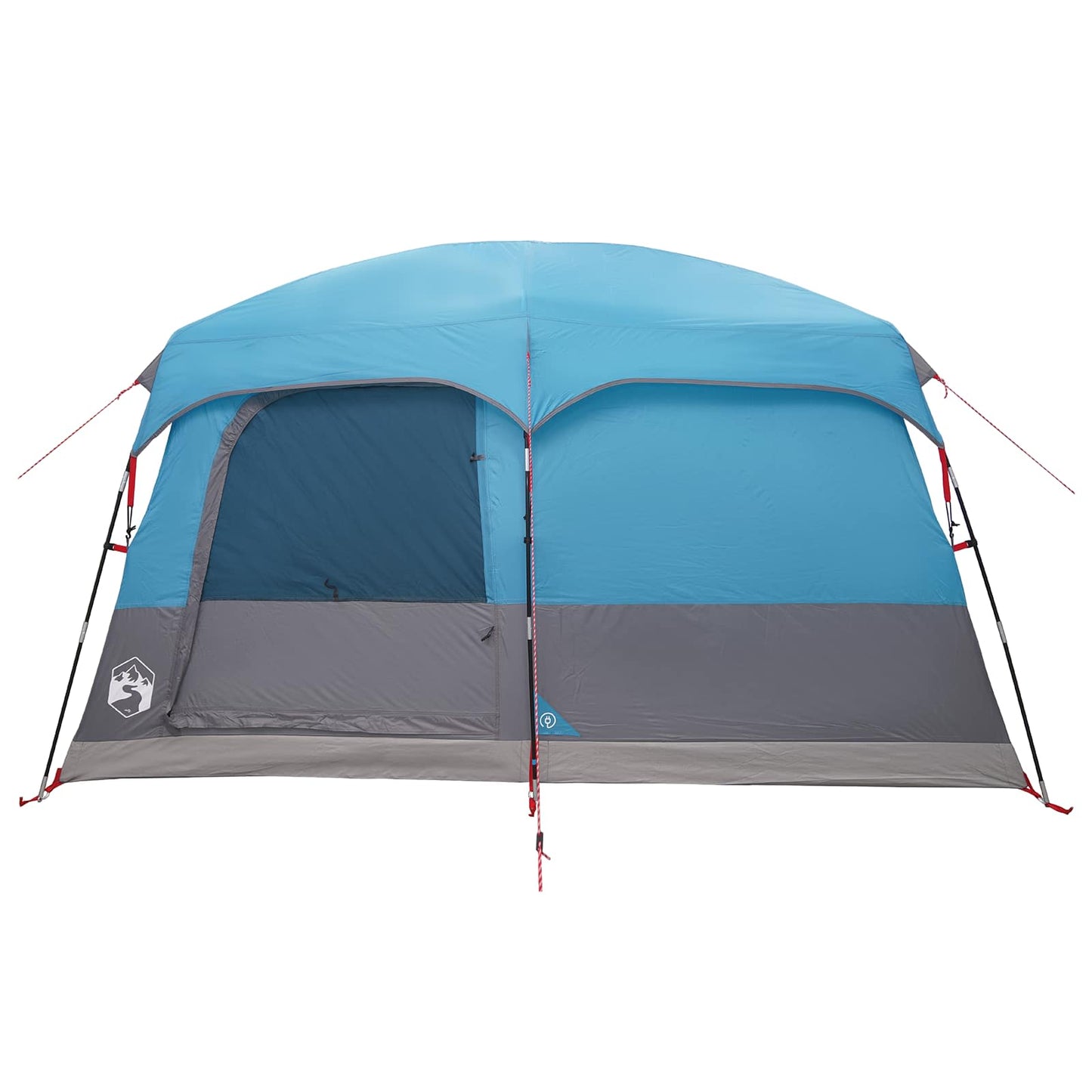 Familienzelt 6 Personen Blau Polyester