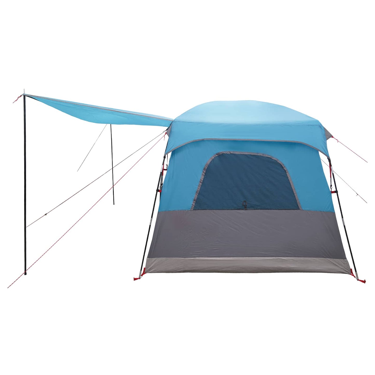 Familienzelt 6 Personen Blau Polyester