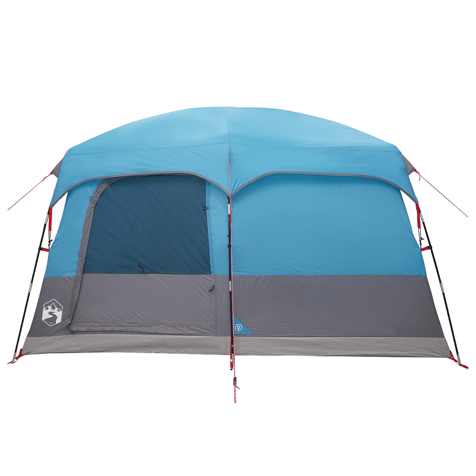 Familienzelt 8 Personen Blau Polyester